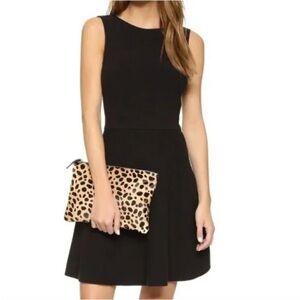 Theory Alaqua C Black Cotton Blend Tank Top Dress Size 6 NWT